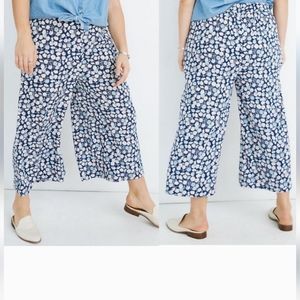 COPY - Madewell Huston Viscose Floral Pull On Wide Leg Pants WITH POCKETS - Lar…